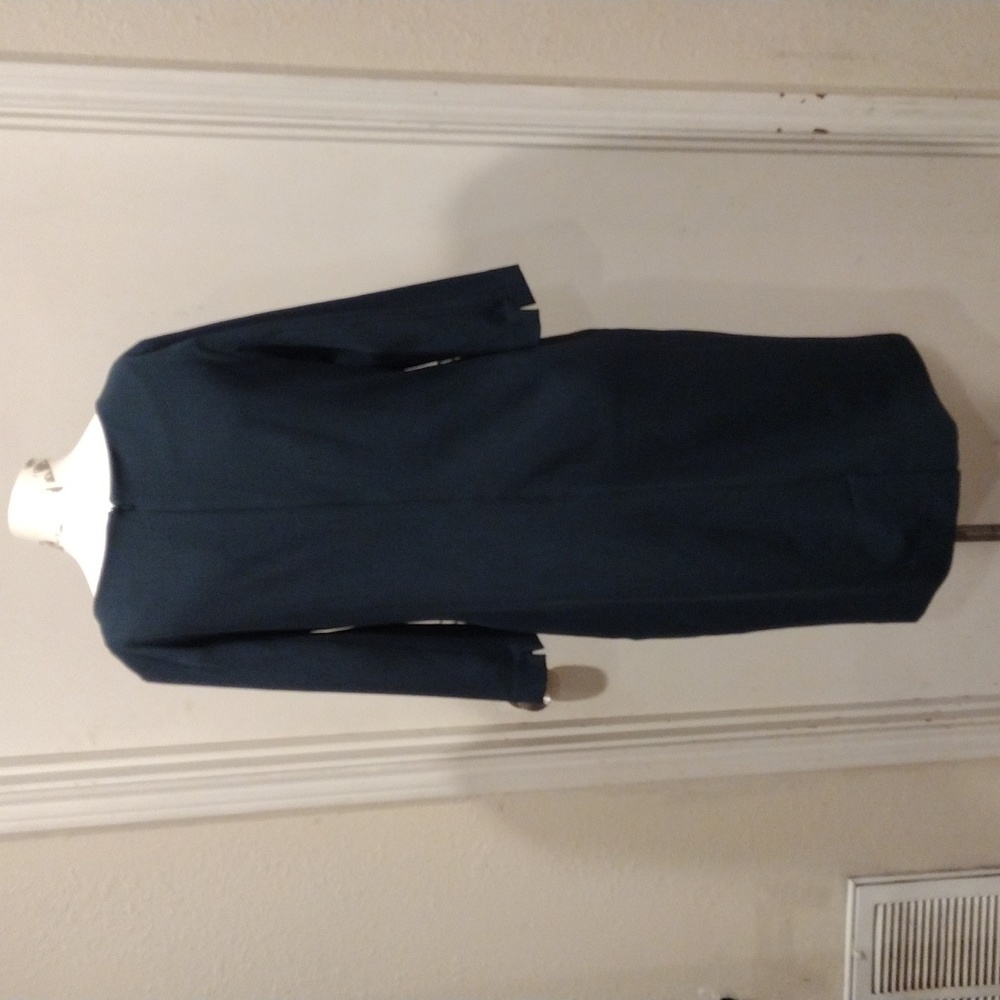 MM Lafleur Women's Green Etsuko Sheath Dress Sz 8-Career Office Event-No Belt - Picture 6 of 8